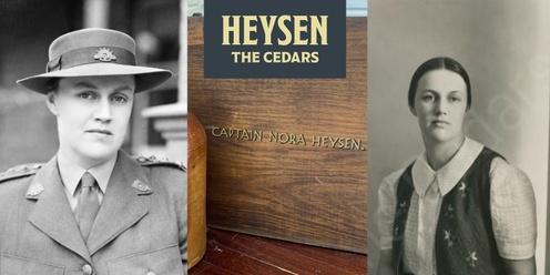 The Cedars White Gloves Talk: Nora Heysen - war artist